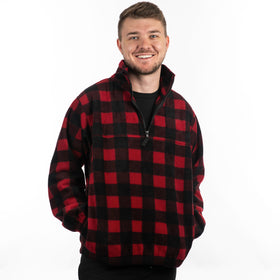 POLAR FLEECE 1/4 ZIP JACKET