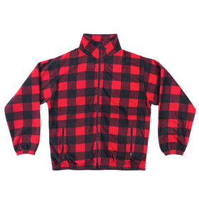 Buy red-black POLAR FLEECE FULL-ZIP JACKET