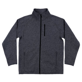 Buy steel LONG SLEEVE SWEATER KNIT JACKET