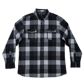 Buy black-grey BURNSIDE MODERN PLAID FLANNEL