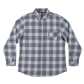 Buy grey-steel "TRADITIONAL" ONE POCKET FLANNEL