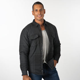 IRONWOOD QUILTED FLANNEL JACKET