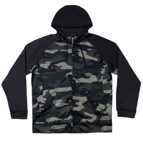 Buy green-camo-black PERFORMANCE TECH FLEECE ZIP-UP HOODIE