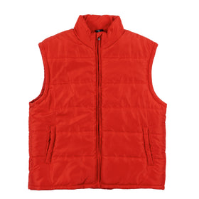 Buy red BURNSIDE PUFFER VEST