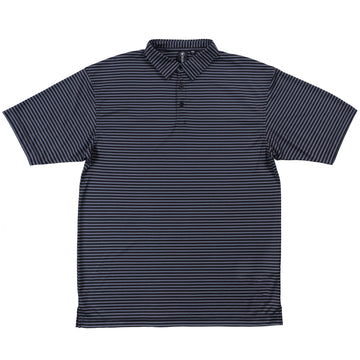 Buy black-steel "BURN" GOLF POLO