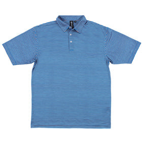 Buy blue-gold &quot;BURN&quot; GOLF POLO