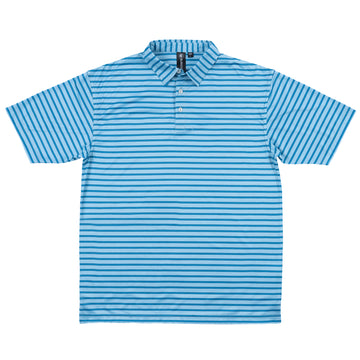 Buy turquoise-sky "BURN" GOLF POLO