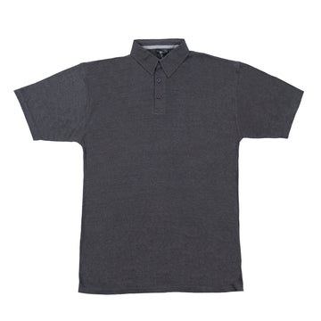 Buy heather-charcoal "FADER" POLO