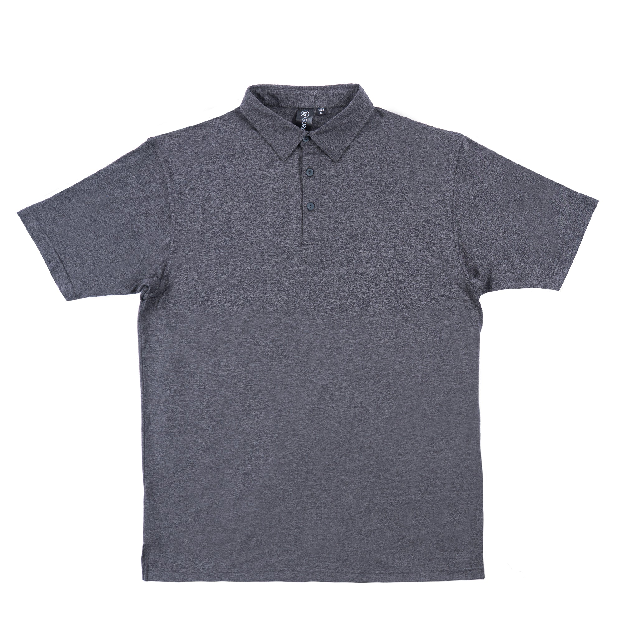 Buy heather-charcoal MENS DAWN TO DUSK POLO