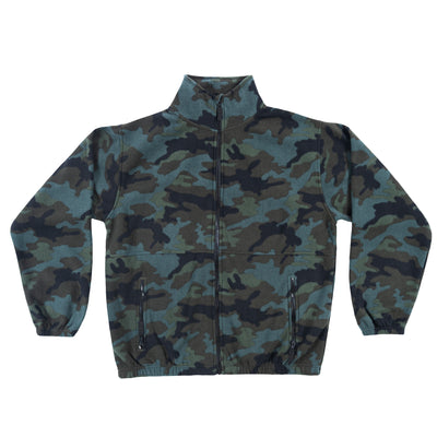 Buy green-camo POLAR FLEECE FULL-ZIP JACKET