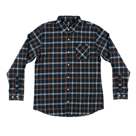 Buy navy-windowpane TECHNICAL STRETCH &quot;BURN&quot; WOVEN