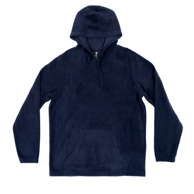 Buy navy POLAR FLEECE HOODIE