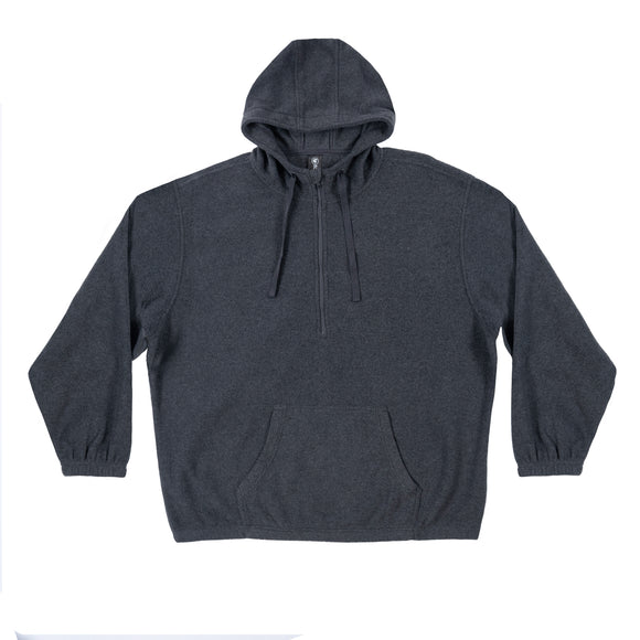 POLAR FLEECE 1/4 ZIP HOODIE