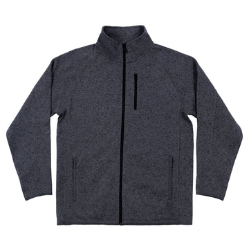 Buy steel LONG SLEEVE SWEATER KNIT JACKET