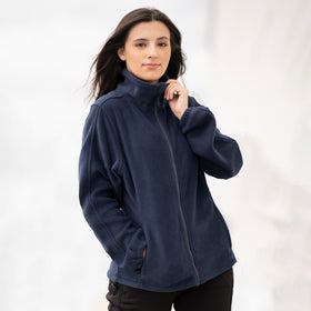 LADIES POLAR FLEECE FULL-ZIP JACKET