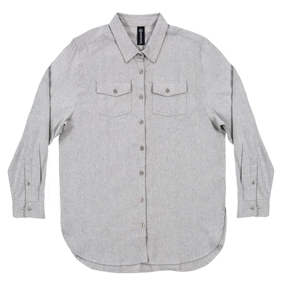 BURNSIDE SOLID LADIES FLANNEL