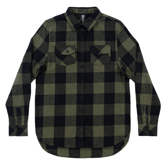 THE LEGENDARY BURNSIDE BUFFALO PLAID FLANNEL (LADIES)