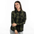 THE LEGENDARY BURNSIDE BUFFALO PLAID FLANNEL (LADIES)-1
