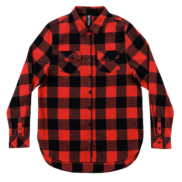 THE LEGENDARY BURNSIDE BUFFALO PLAID FLANNEL (LADIES)