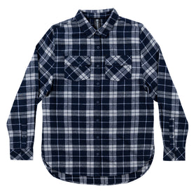 Buy navy-grey BURNSIDE CLASSIC PLAID FLANNEL (LADIES)