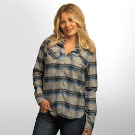 BURNSIDE CLASSIC PLAID FLANNEL (LADIES)