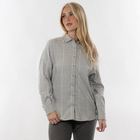 LADIES "BOYFRIEND" PLAID FLANNEL