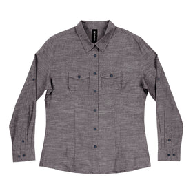 LADIES LONG SLEEVE ALL-DAY CHAMBRAY - 0