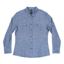 LADIES LONG SLEEVE ALL-DAY CHAMBRAY-3