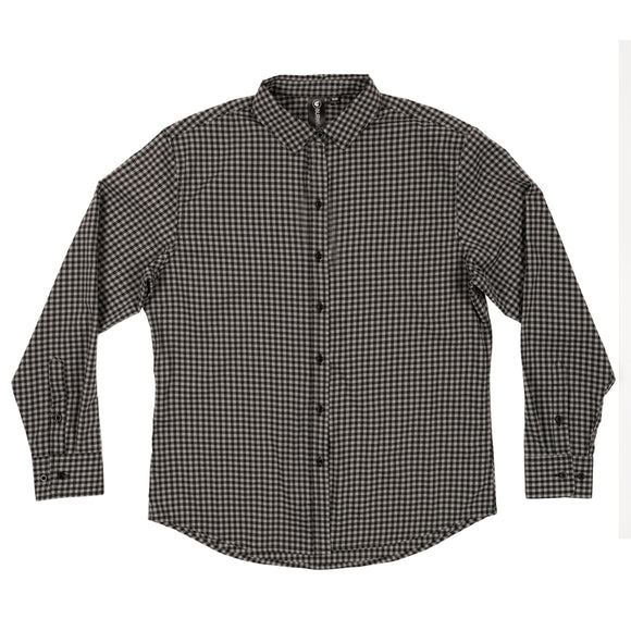 LADIES "BURN" WOVEN LONG SLEEVE