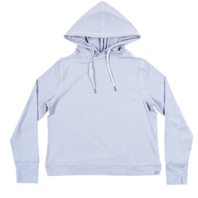 Buy heather-light-grey LADIES DAWN TO DUSK HOODIE