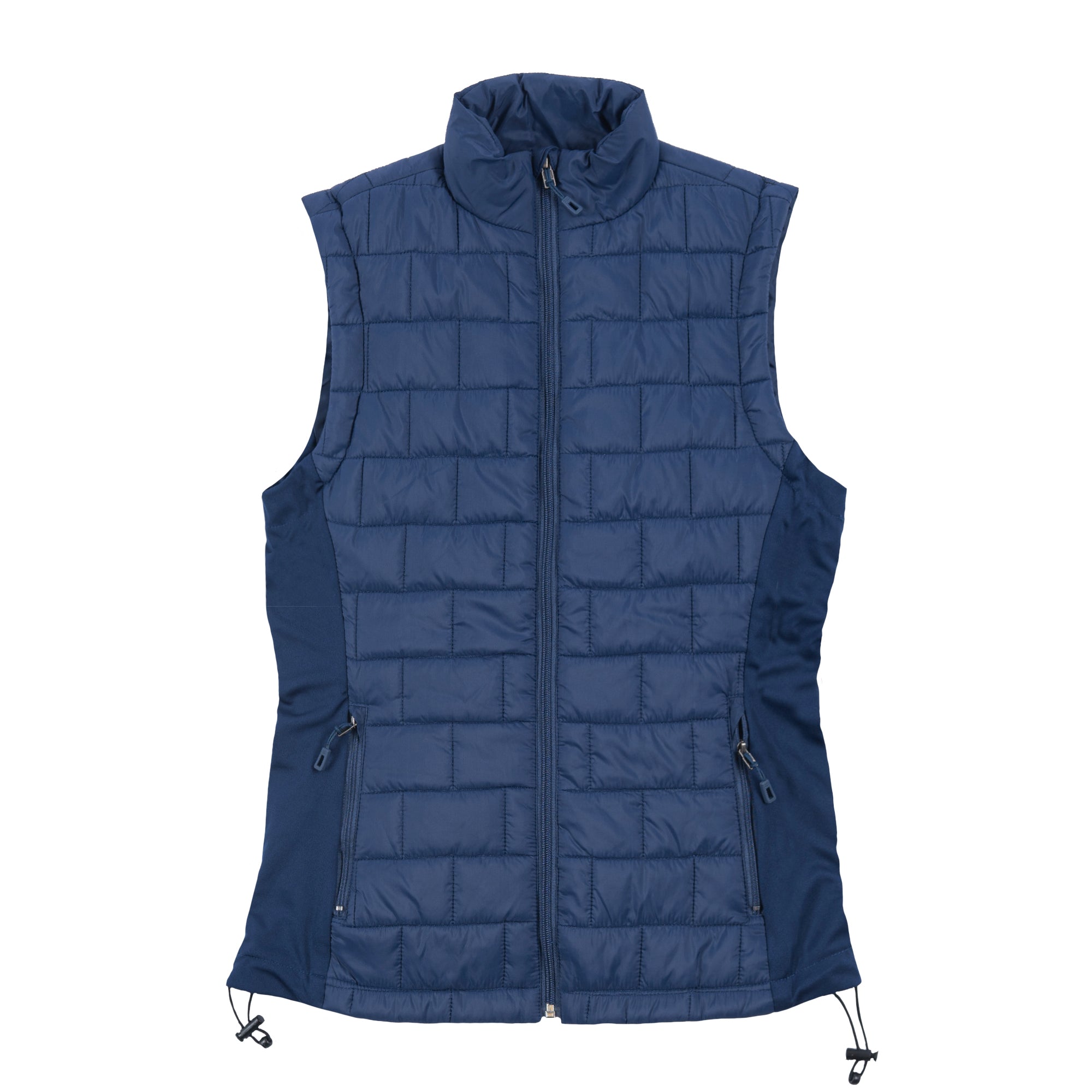 EMODA VEQUM PUFFER COMPACT VEST Fサイズ Tam Velo Club Women's Packable Puffer Vest - TVC Grey