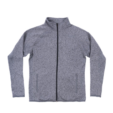 Buy heather-charcoal LADIES LONG SLEEVE SWEATER KNIT JACKET