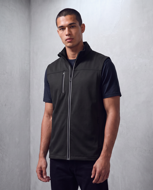 Micro Pique Water-Resistant Golf Vest