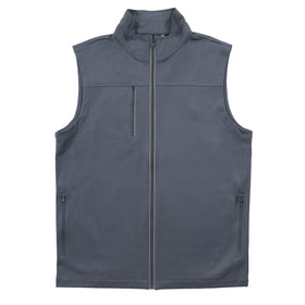 Buy dark-grey-heather Micro Pique Water-Resistant Golf Vest