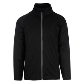 Full-Zip Micro Pique Water-Resistant Golf Jacket - 0