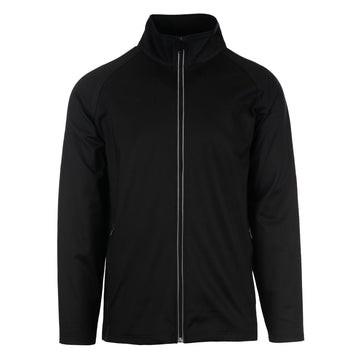 Full-Zip Micro Pique Water-Resistant Golf Jacket - 0