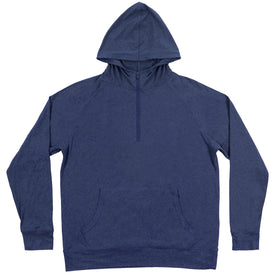 Buy heather-ink-blue MENS DAWN TO DUSK HOODIE