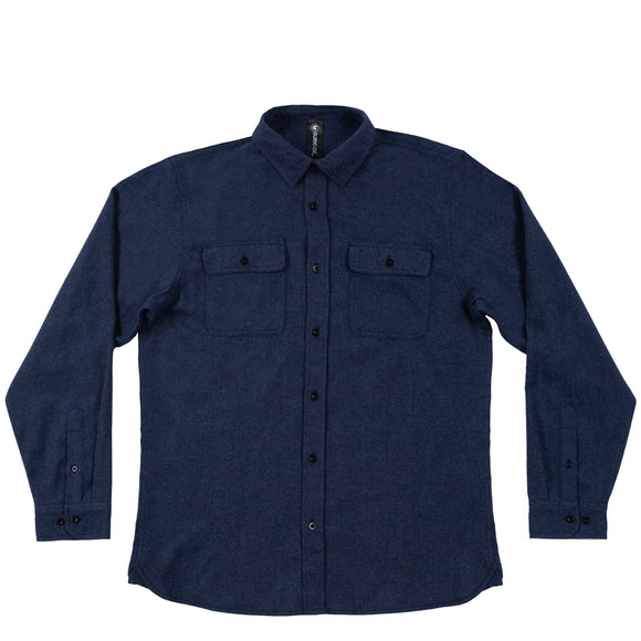 BURNSIDE SOLID MENS FLANNEL