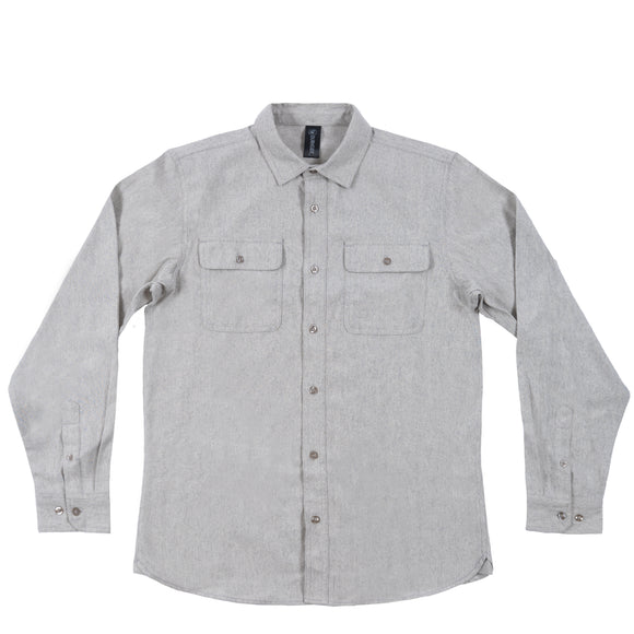 BURNSIDE SOLID MENS FLANNEL