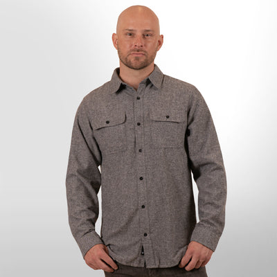 BURNSIDE SOLID MENS FLANNEL