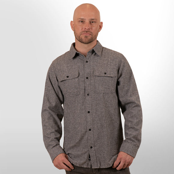 BURNSIDE SOLID MENS FLANNEL