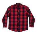 LONG SLEEVE AMERICAN BUFFALO PLAID WOVEN SHIRT-3