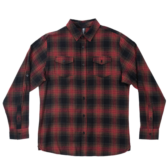 BURNSIDE MODERN PLAID FLANNEL