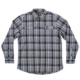 Buy grey-olive BURNSIDE CLASSIC PLAID FLANNEL