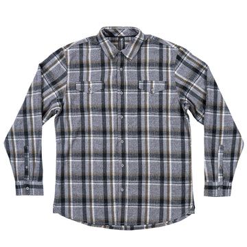 Buy grey-olive BURNSIDE CLASSIC PLAID FLANNEL