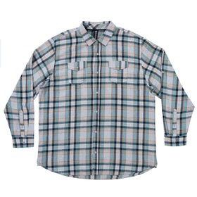Buy stone BURNSIDE CLASSIC PLAID FLANNEL