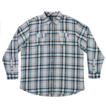 Buy stone BURNSIDE CLASSIC PLAID FLANNEL