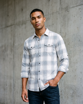 BURNSIDE CLASSIC PLAID FLANNEL