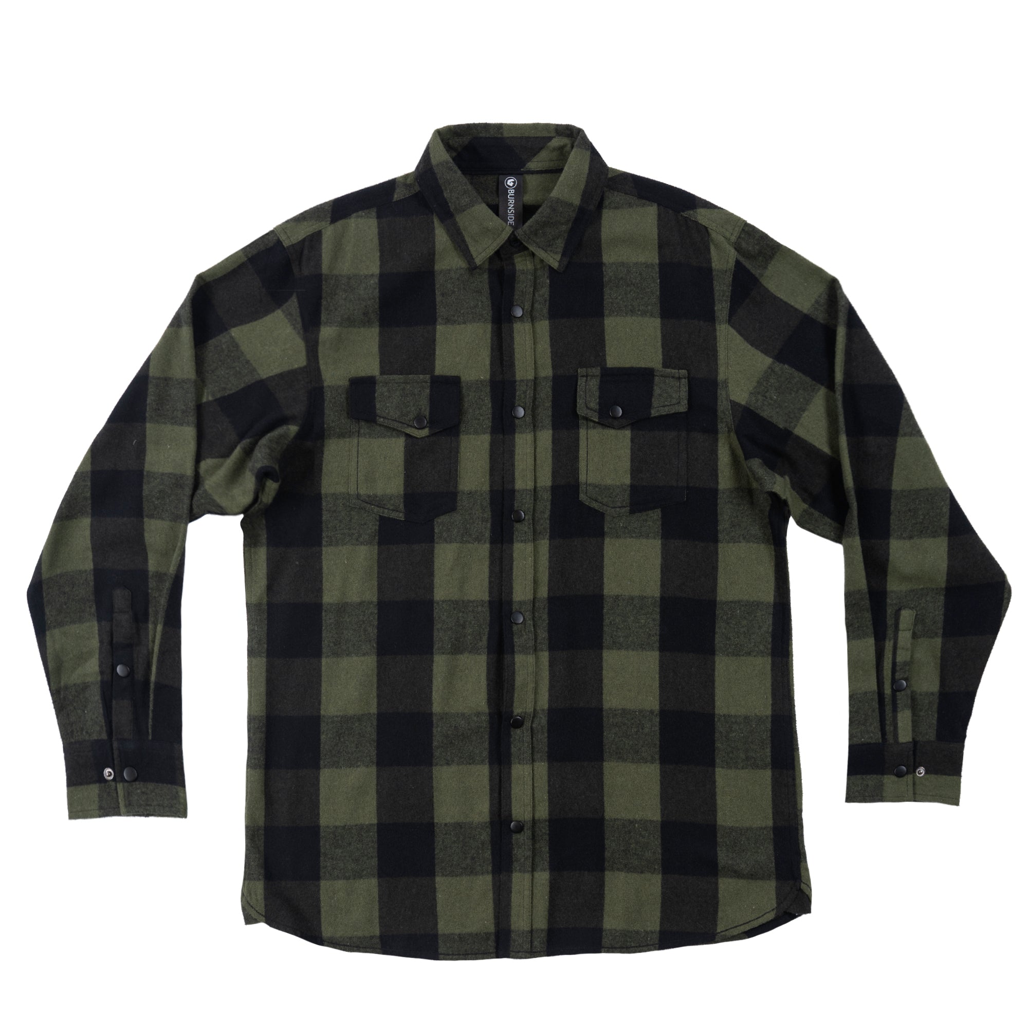BURNSIDE MENS SNAP FLANNEL | Burnside 360