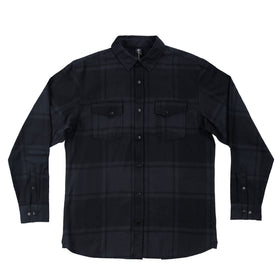 BURNSIDE MENS SNAP FLANNEL - 0